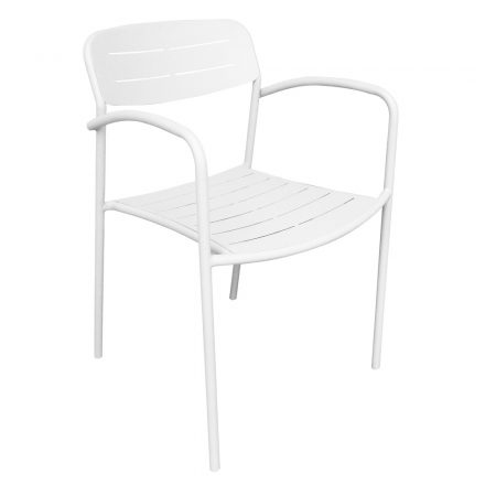 Orleans Terrasstoel Wit